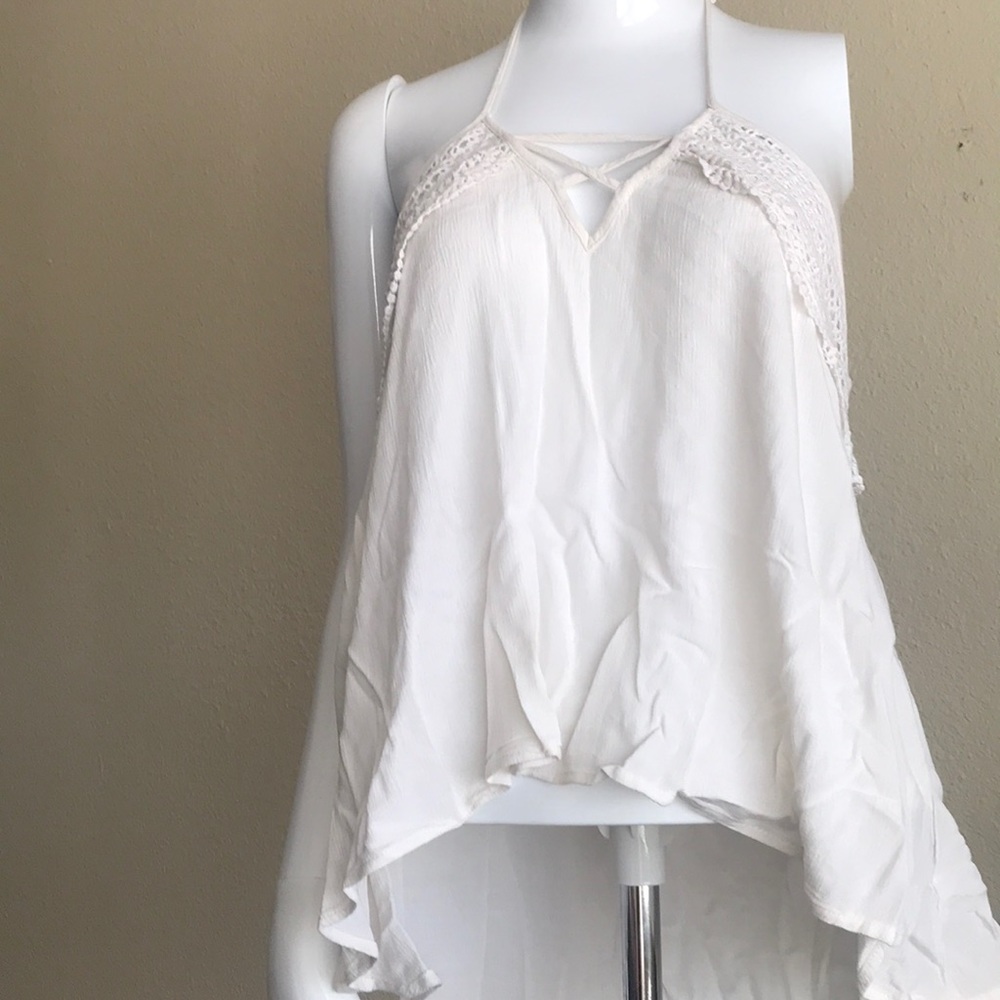 White Lace No sleeve